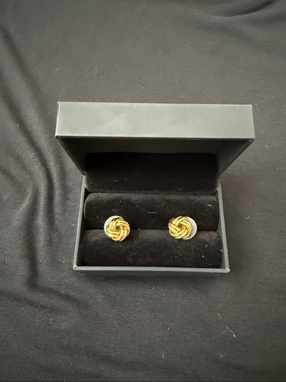 Gold Knot Earrings